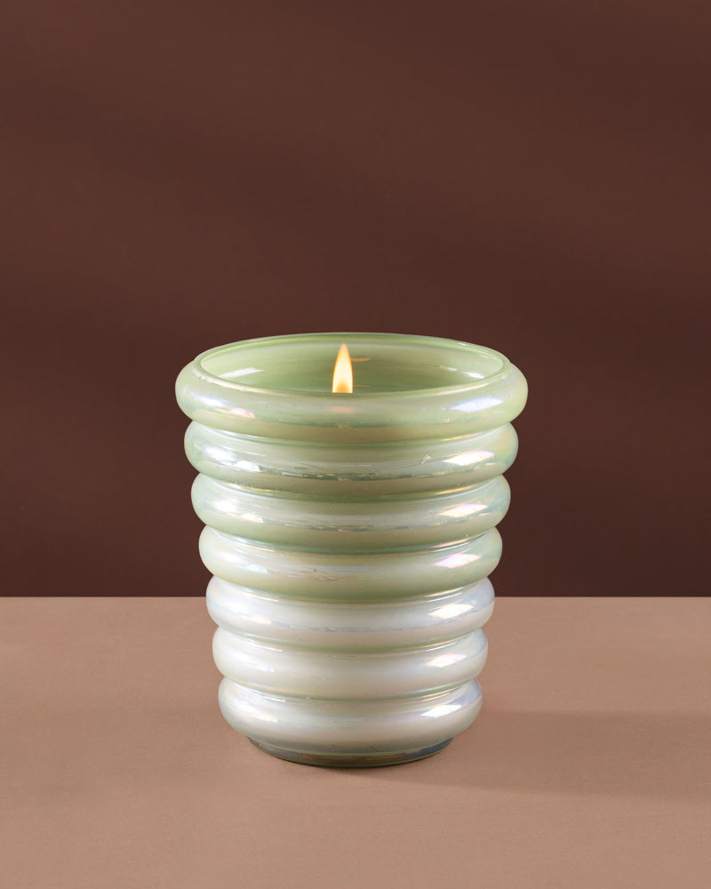 Scented Utopia | Green Cylinder Candles