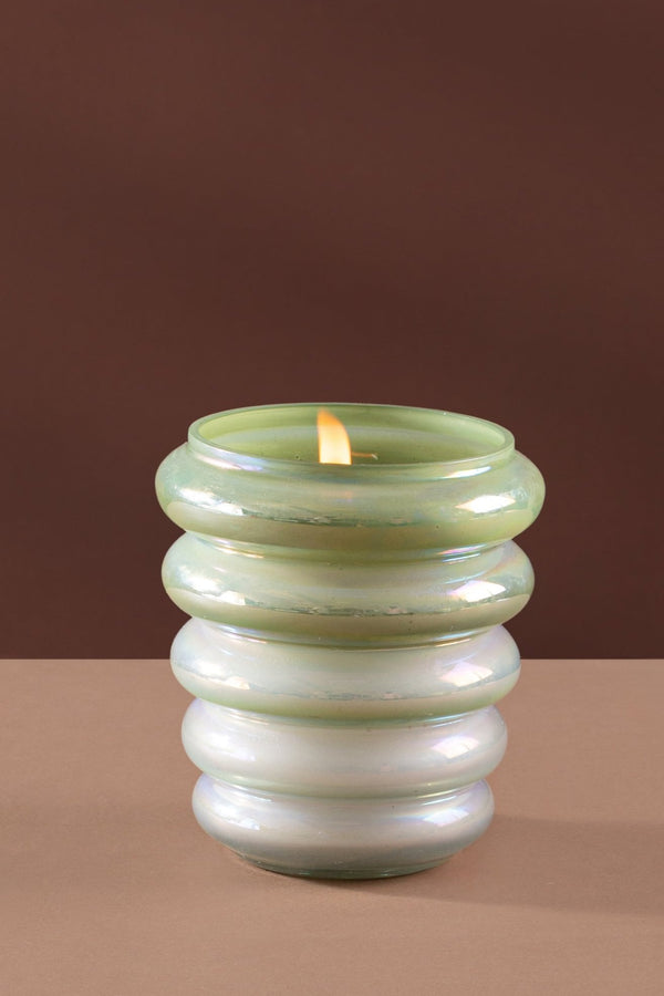 Scented Utopia | Green Cylinder Candles