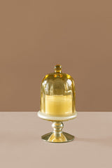 Sundance Aura | Footed Bell Jars | Yellow