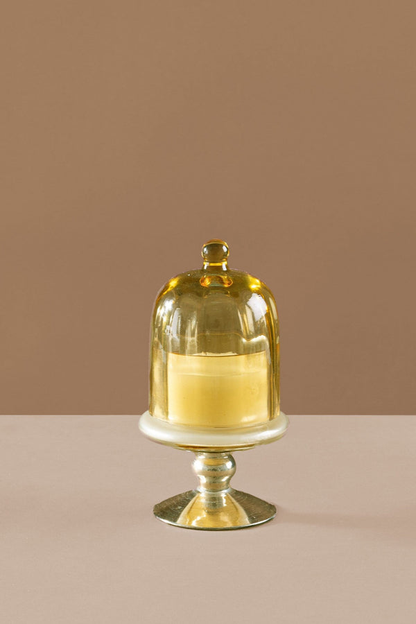 Sundance Aura | Footed Bell Jars | Yellow