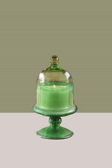 Sundance Aura | Footed Bell Jars | Green