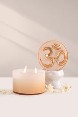 Timeless Grace | Embossed Om Candle