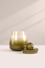 Cosmic Hues | Lid Jar Candle | Olive Green | Sage Cleanse