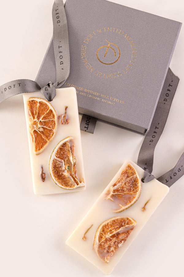 Orange Cassis - Wax Tablets | Set of 2