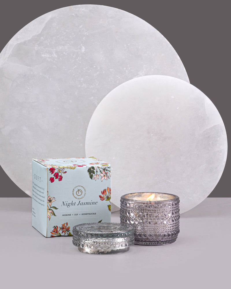 Trinket Jar | Silver | Night Jasmine